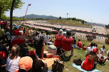 Zone Pelouse <br />Circuit Montmelo <br /> GP Catalogne <br />Grand Prix de Catalogne motos
